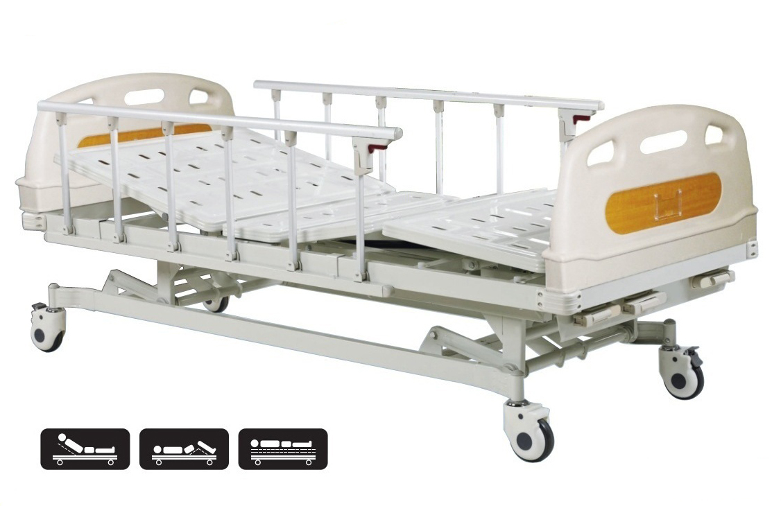 Giường bệnh 3 tay quay Lucass GB-3- mẫu đáng chọn nhất 2022