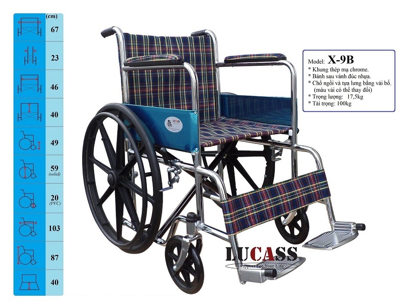 Xe lăn Lucass X9B có tốt không? Địa chỉ bán uy tín nên biết